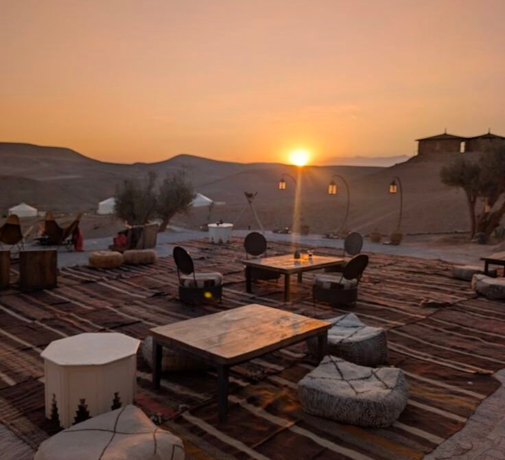 Agafay Desert Sunset Experience from Marrakech – Camel Ride, Dinner & Quad Biking